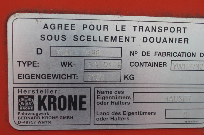 Krone BDF 2000 Хуст - зображення 11