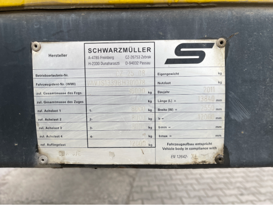 Schwarzmuller SPA-3E 2011 Тернопіль