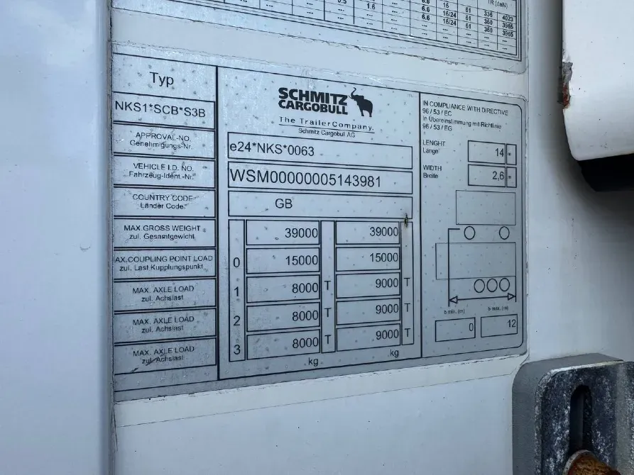 Schmitz Cargobull SCB S3B 2015 Вінниця - зображення 5