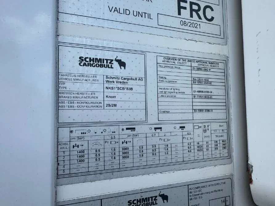 Schmitz Cargobull SCB S3B 2015 Вінниця - зображення 4