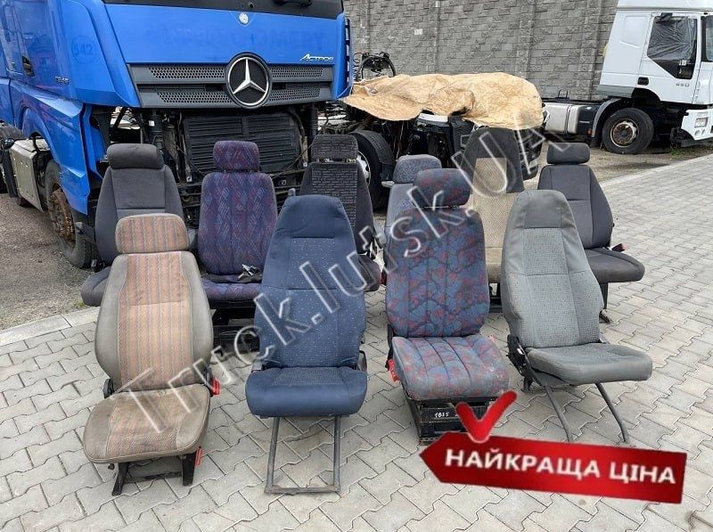 Сиденье, сидіння, сидушка звичайна Volvo, Scania, Iveco, Mercedes Луцьк - зображення 1
