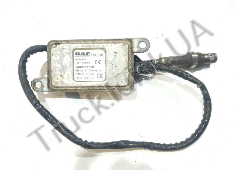 Датчик NOX 1793378 DAF ДАФ XF 105 CF ЦФ 85 Euro 4 5 Євро 4 5 Луцьк - зображення 1