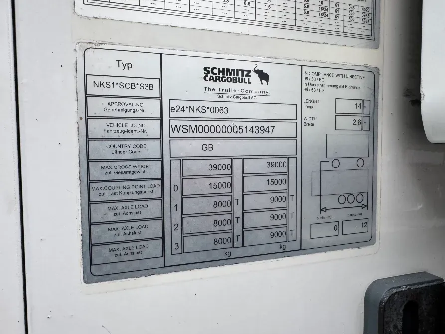 Schmitz Cargobull SCB S3B 2015 Вінниця - зображення 11