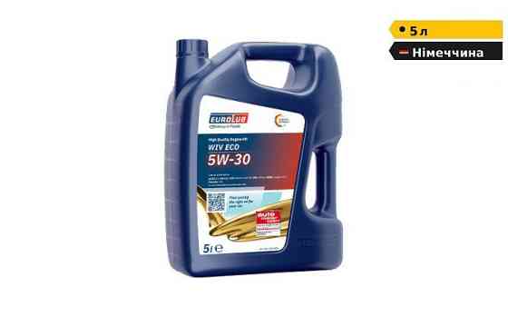 Моторна олива 5 літрів EUROLUB WIV ECO 5W-30 синтетична Дніпро