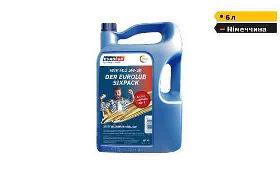 Моторна олива 6 літрів EUROLUB WIV ECO 5W-30 синтетична Дніпро