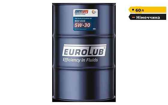 Моторна олива 60 літрів EUROLUB WIV ECO 5W-30 синтетична Дніпро