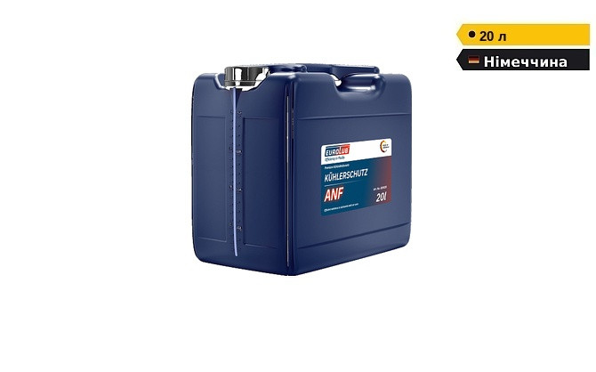 Антифриз 20 літрів EUROLUB ANF концентрат синій G11 -74°С для легкових та вантажних авто Дніпро - зображення 1