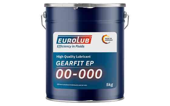 Змазка 5 кг Eurolub Gearfit EP 00/000 для централізованих систем змащення вантажних авто Дніпро