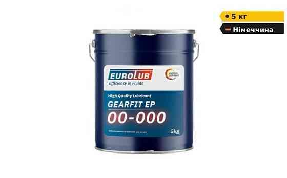Змазка 5 кг Eurolub Gearfit EP 00/000 для централізованих систем змащення вантажних авто Дніпро
