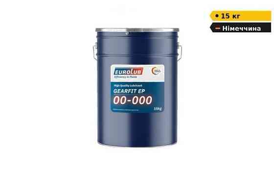 Змазка 15 кг Eurolub Gearfit EP 00/000 для централізованих систем змащення вантажних авто Дніпро