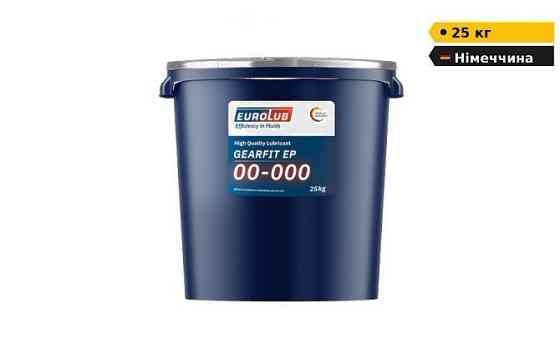 Змазка 25 кг Eurolub Gearfit EP 00/000 для централізованих систем змащення вантажних авто Дніпро