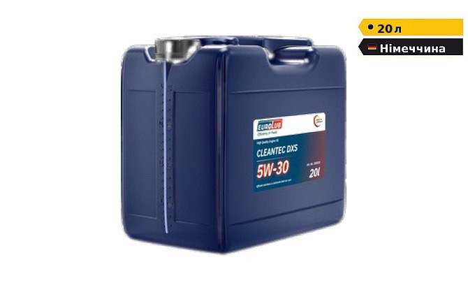 Моторна олива EUROLUB CLEANTEC DXS SAE 5W/30 синтетична | 20л Дніпро - зображення 1