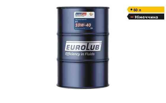 Моторна олива EUROLUB GT SAE 10W/40 синтетична | 60л Дніпро