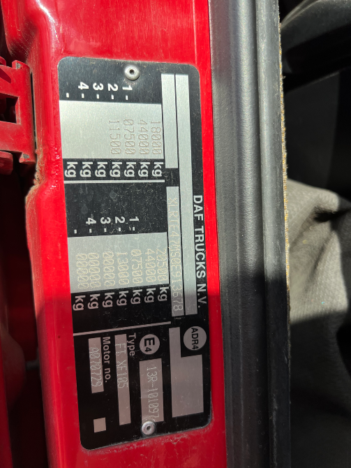 DAF XF 105 2011 Київ - зображення 10