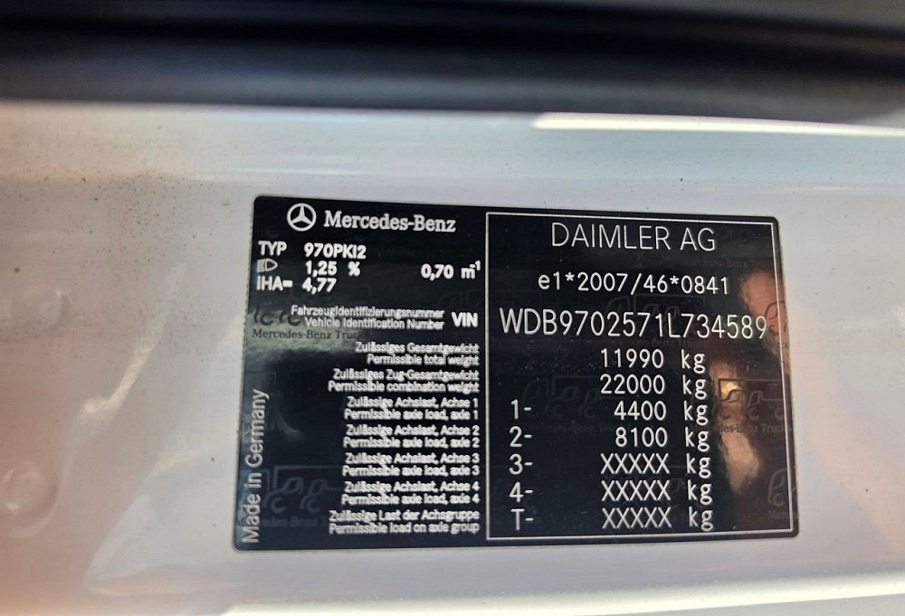 Mercedes-Benz Atego 2013 Вінниця - зображення 13
