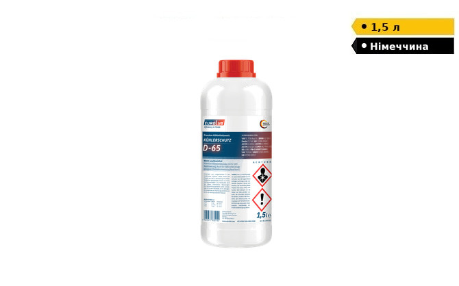 EUROLUB Антифриз KÜHLERSCHUTZ D-65 | 1.5 л Дніпро - зображення 1